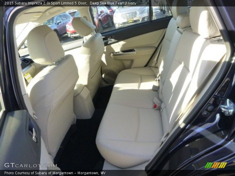 Deep Sea Blue Pearl / Ivory 2015 Subaru Impreza 2.0i Sport Limited 5 Door