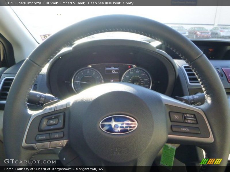  2015 Impreza 2.0i Sport Limited 5 Door Steering Wheel