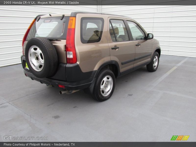 Mojave Mist Metallic / Saddle 2003 Honda CR-V LX