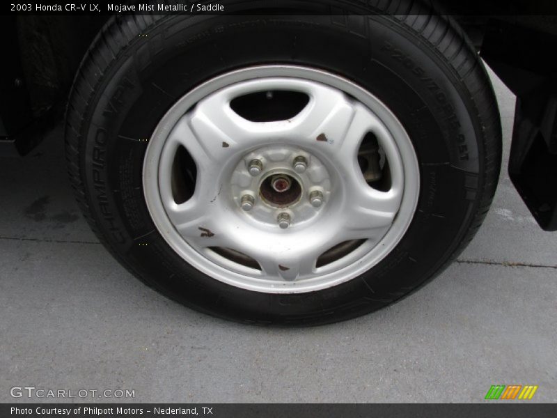 Mojave Mist Metallic / Saddle 2003 Honda CR-V LX