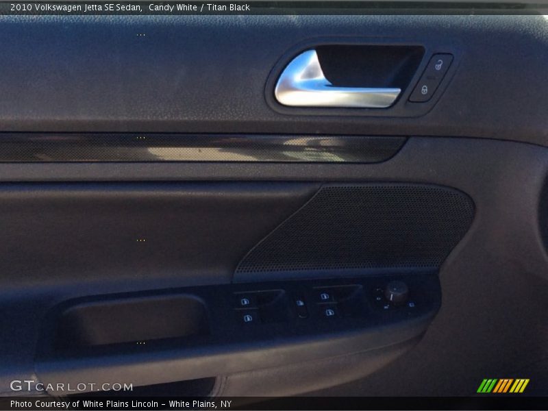 Candy White / Titan Black 2010 Volkswagen Jetta SE Sedan