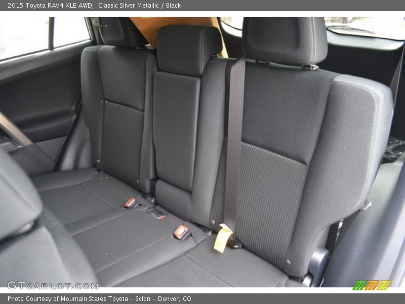 Classic Silver Metallic / Black 2015 Toyota RAV4 XLE AWD