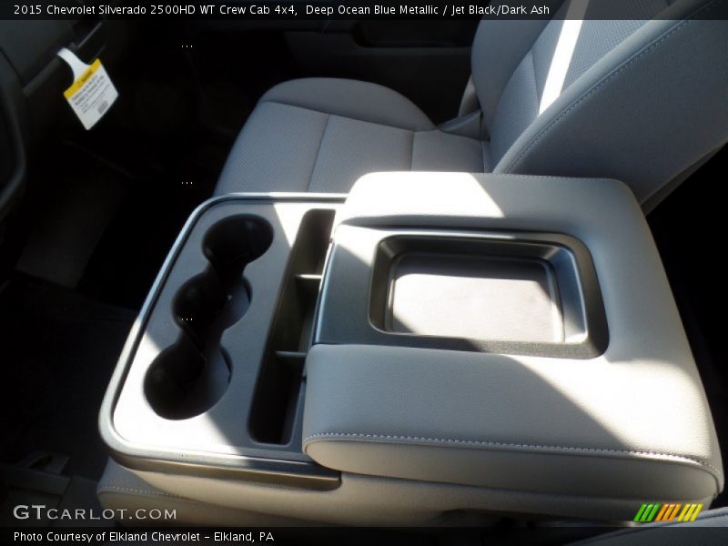 Deep Ocean Blue Metallic / Jet Black/Dark Ash 2015 Chevrolet Silverado 2500HD WT Crew Cab 4x4