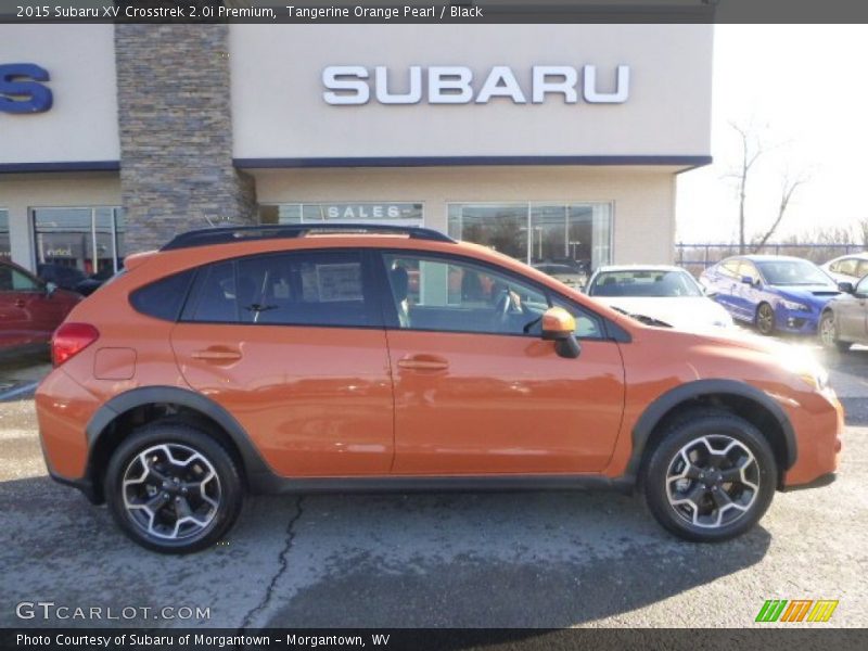 Tangerine Orange Pearl / Black 2015 Subaru XV Crosstrek 2.0i Premium