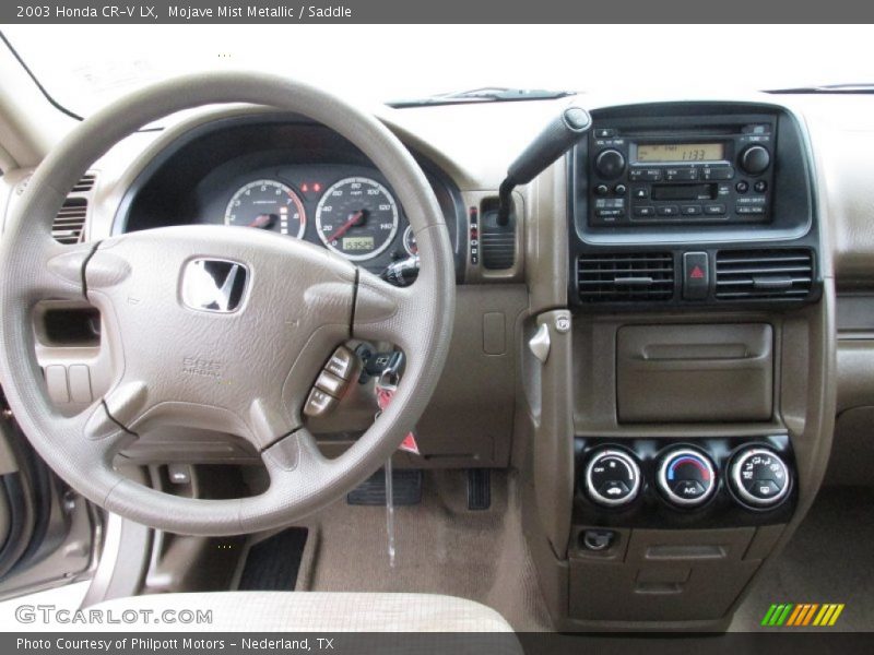 Mojave Mist Metallic / Saddle 2003 Honda CR-V LX