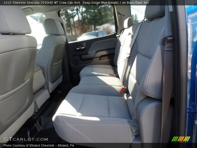 Deep Ocean Blue Metallic / Jet Black/Dark Ash 2015 Chevrolet Silverado 2500HD WT Crew Cab 4x4