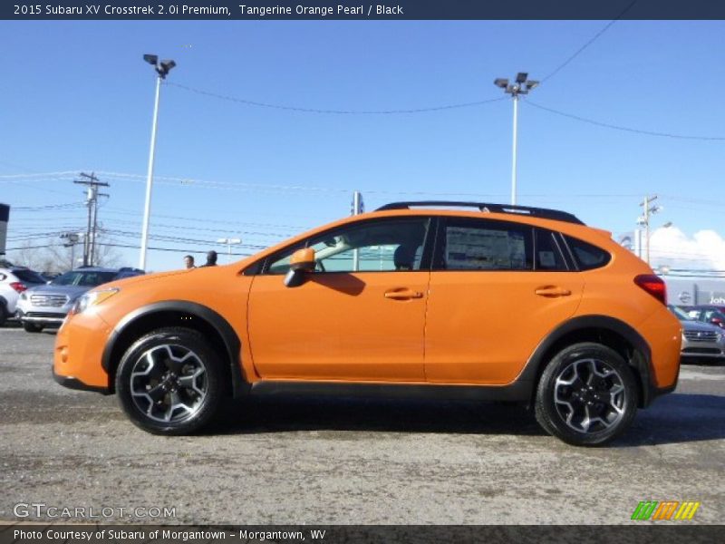 Tangerine Orange Pearl / Black 2015 Subaru XV Crosstrek 2.0i Premium