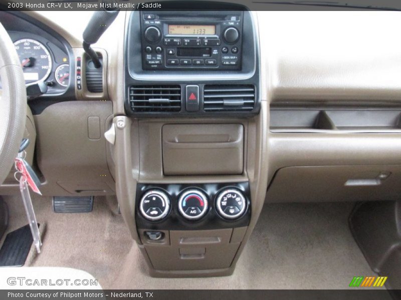 Mojave Mist Metallic / Saddle 2003 Honda CR-V LX