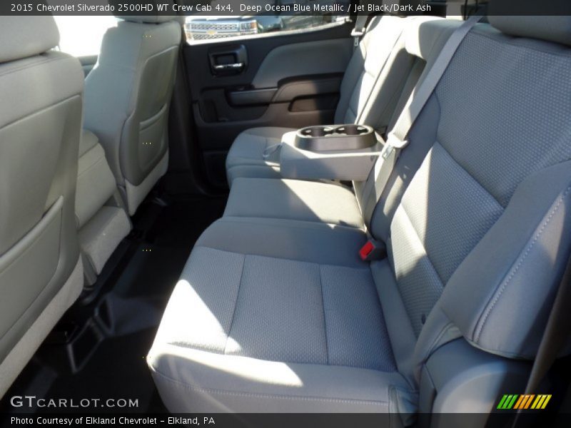 Deep Ocean Blue Metallic / Jet Black/Dark Ash 2015 Chevrolet Silverado 2500HD WT Crew Cab 4x4