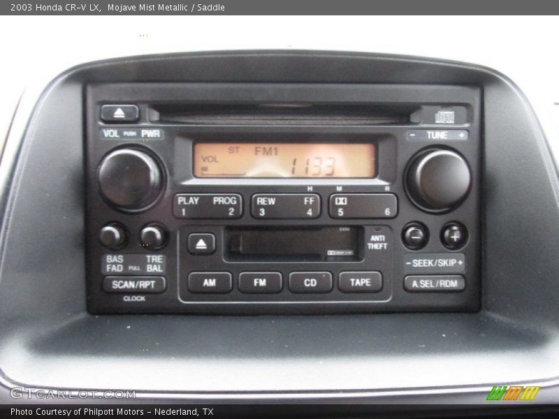 Mojave Mist Metallic / Saddle 2003 Honda CR-V LX