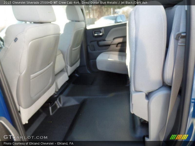 Deep Ocean Blue Metallic / Jet Black/Dark Ash 2015 Chevrolet Silverado 2500HD WT Crew Cab 4x4