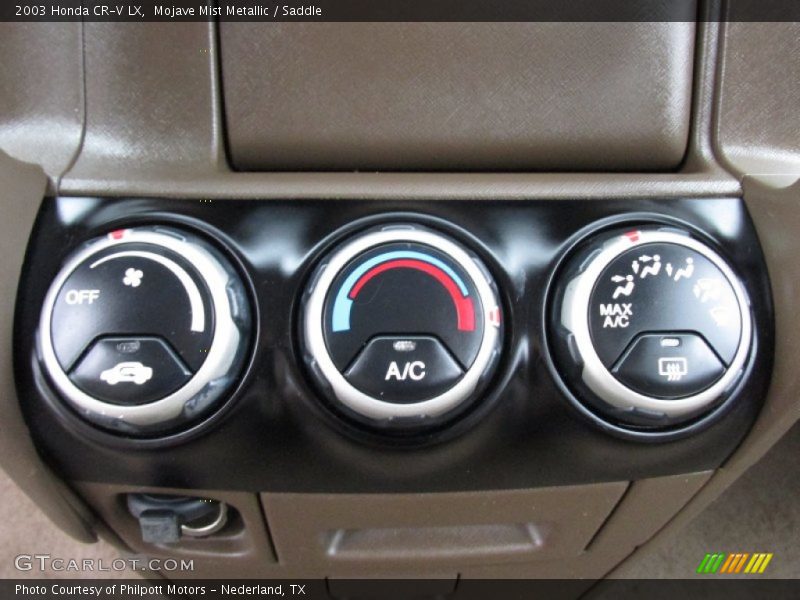 Mojave Mist Metallic / Saddle 2003 Honda CR-V LX