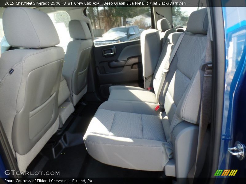Deep Ocean Blue Metallic / Jet Black/Dark Ash 2015 Chevrolet Silverado 2500HD WT Crew Cab 4x4