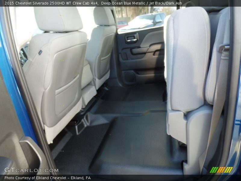 Deep Ocean Blue Metallic / Jet Black/Dark Ash 2015 Chevrolet Silverado 2500HD WT Crew Cab 4x4