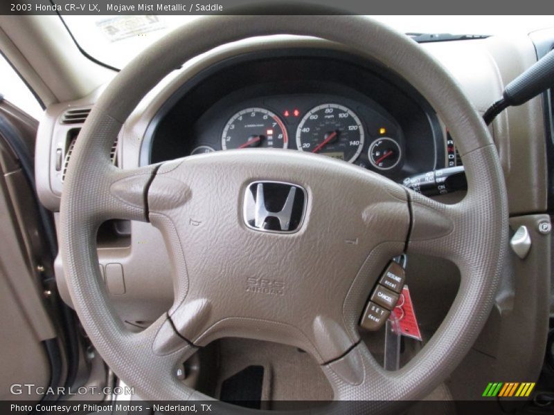 Mojave Mist Metallic / Saddle 2003 Honda CR-V LX