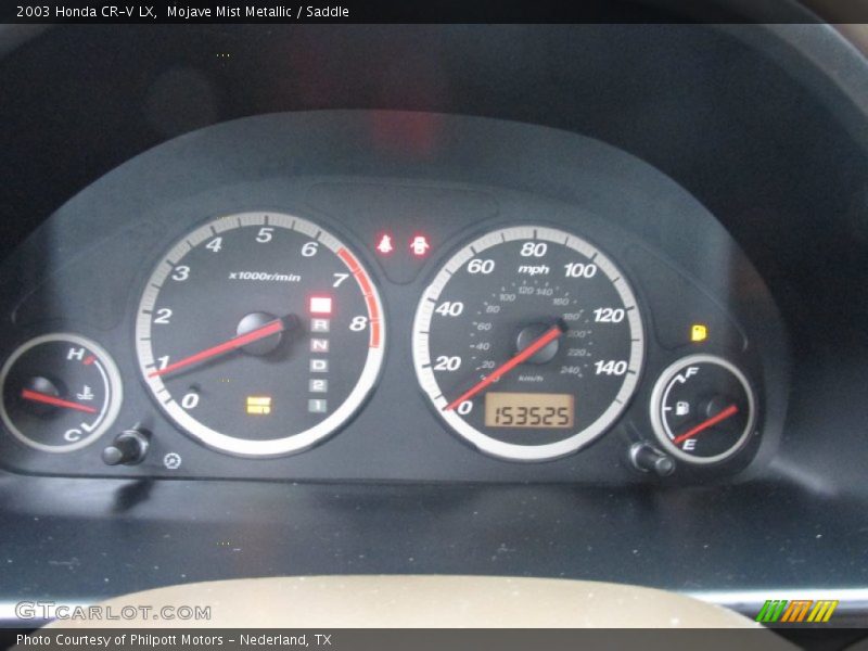 Mojave Mist Metallic / Saddle 2003 Honda CR-V LX