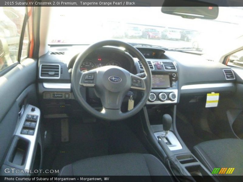 Tangerine Orange Pearl / Black 2015 Subaru XV Crosstrek 2.0i Premium
