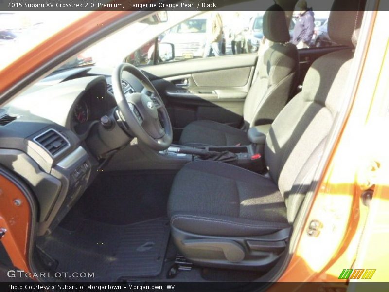 Tangerine Orange Pearl / Black 2015 Subaru XV Crosstrek 2.0i Premium