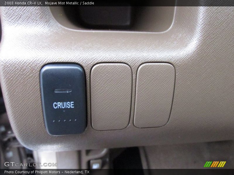 Mojave Mist Metallic / Saddle 2003 Honda CR-V LX
