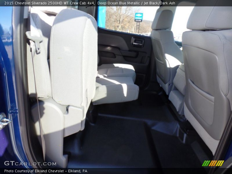 Deep Ocean Blue Metallic / Jet Black/Dark Ash 2015 Chevrolet Silverado 2500HD WT Crew Cab 4x4