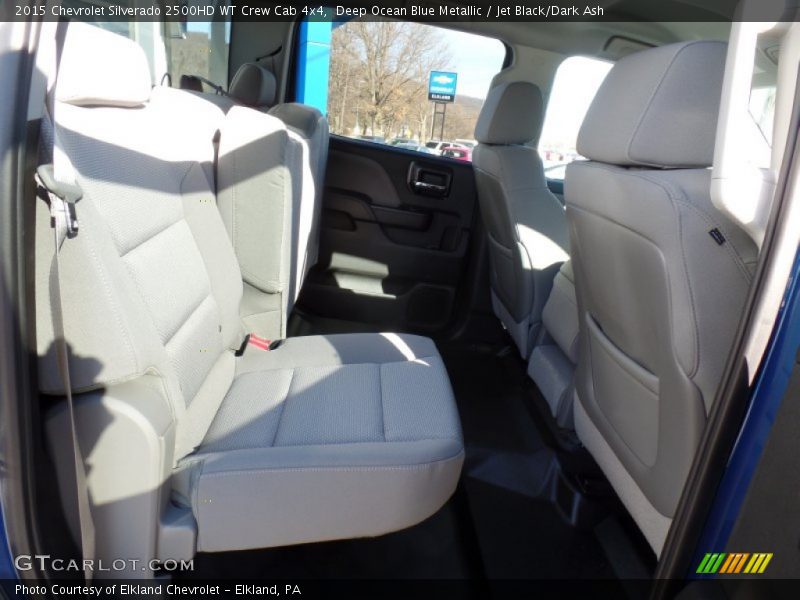 Deep Ocean Blue Metallic / Jet Black/Dark Ash 2015 Chevrolet Silverado 2500HD WT Crew Cab 4x4
