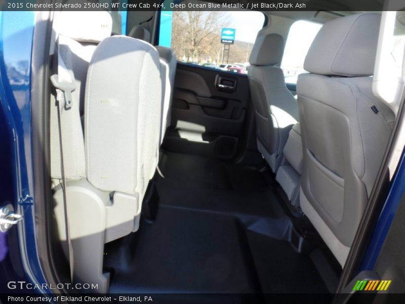 Deep Ocean Blue Metallic / Jet Black/Dark Ash 2015 Chevrolet Silverado 2500HD WT Crew Cab 4x4
