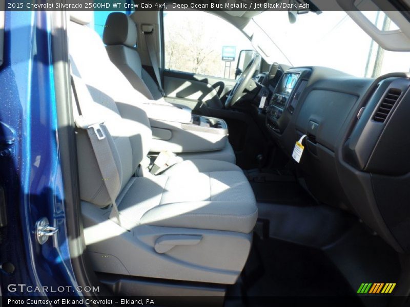 Deep Ocean Blue Metallic / Jet Black/Dark Ash 2015 Chevrolet Silverado 2500HD WT Crew Cab 4x4