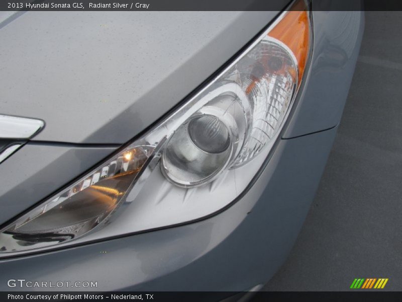 Radiant Silver / Gray 2013 Hyundai Sonata GLS