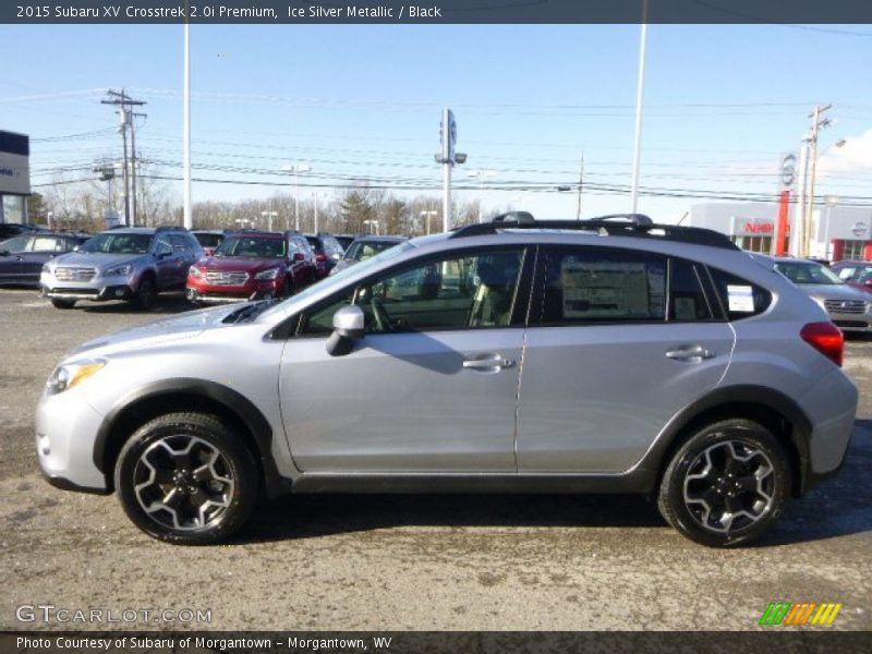 Ice Silver Metallic / Black 2015 Subaru XV Crosstrek 2.0i Premium