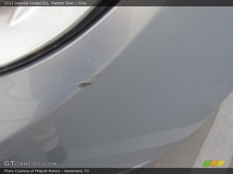 Radiant Silver / Gray 2013 Hyundai Sonata GLS