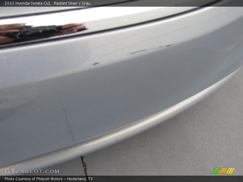 Radiant Silver / Gray 2013 Hyundai Sonata GLS