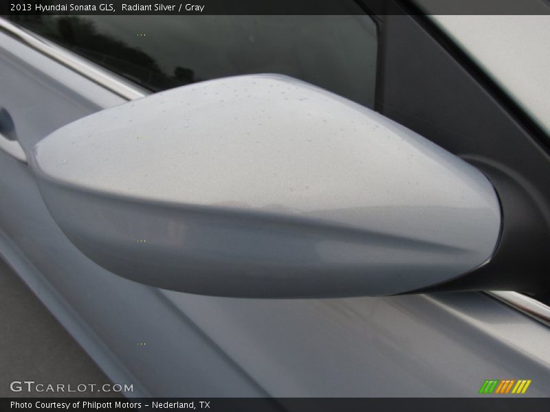 Radiant Silver / Gray 2013 Hyundai Sonata GLS
