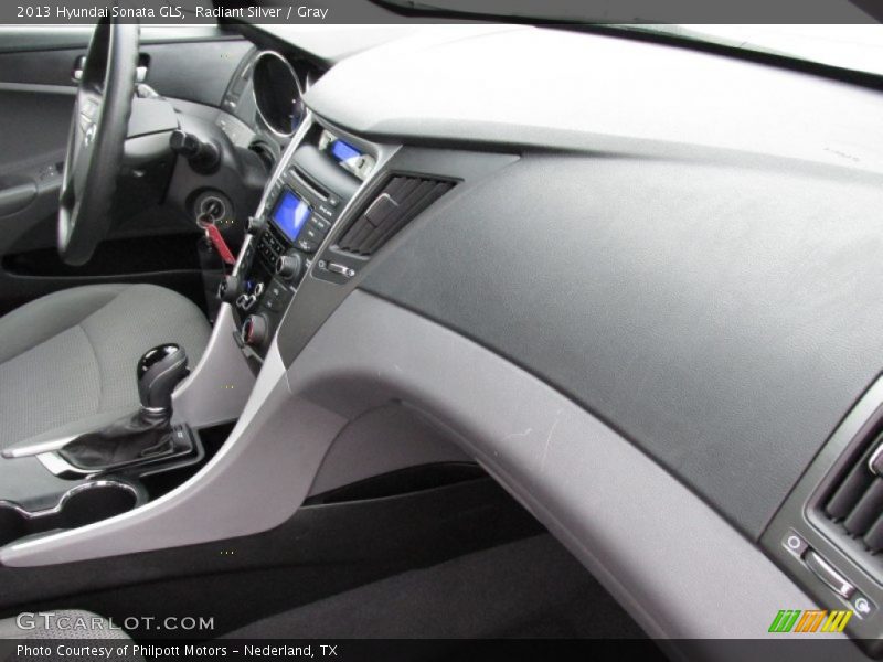 Radiant Silver / Gray 2013 Hyundai Sonata GLS