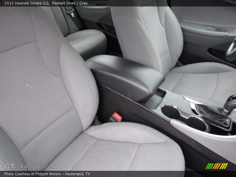 Radiant Silver / Gray 2013 Hyundai Sonata GLS