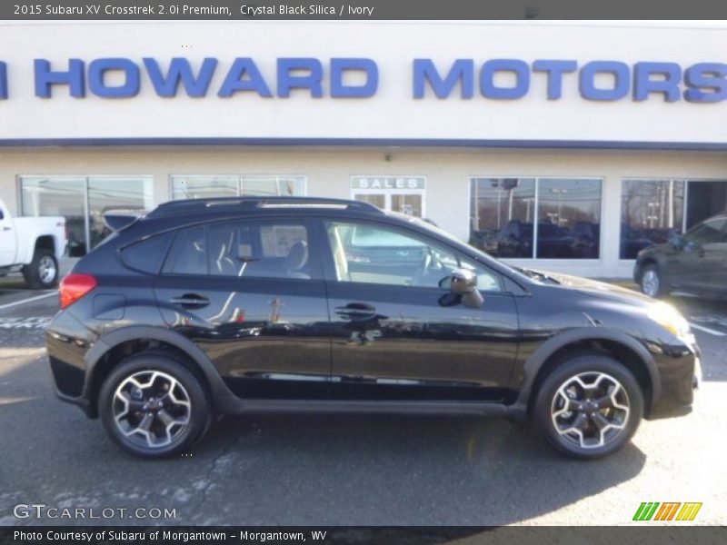 Crystal Black Silica / Ivory 2015 Subaru XV Crosstrek 2.0i Premium