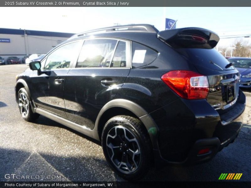 Crystal Black Silica / Ivory 2015 Subaru XV Crosstrek 2.0i Premium