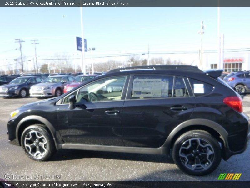 Crystal Black Silica / Ivory 2015 Subaru XV Crosstrek 2.0i Premium
