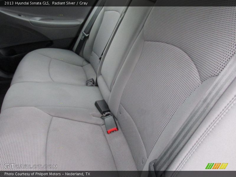 Radiant Silver / Gray 2013 Hyundai Sonata GLS