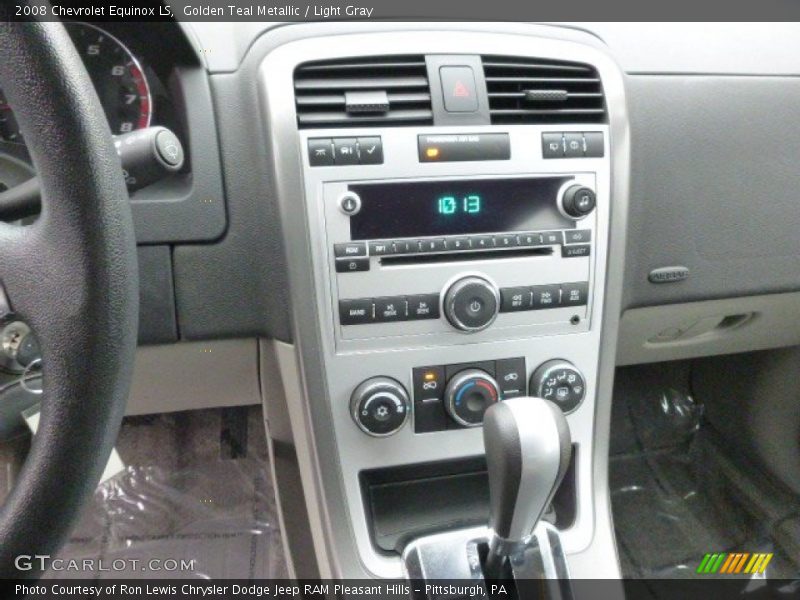 Golden Teal Metallic / Light Gray 2008 Chevrolet Equinox LS