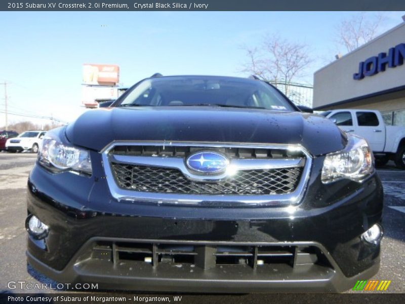 Crystal Black Silica / Ivory 2015 Subaru XV Crosstrek 2.0i Premium