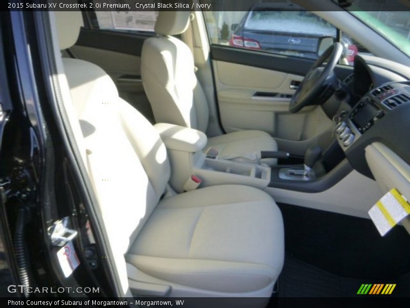 Crystal Black Silica / Ivory 2015 Subaru XV Crosstrek 2.0i Premium