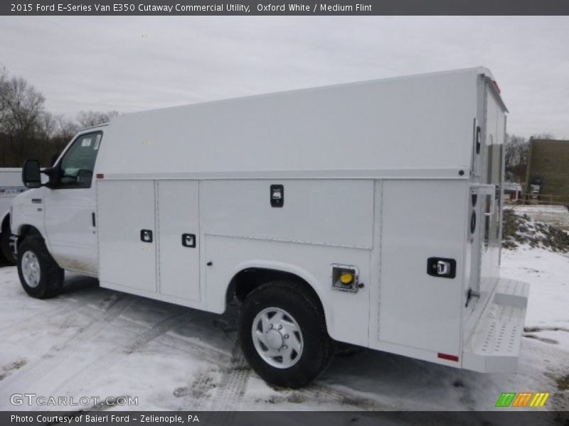 Oxford White / Medium Flint 2015 Ford E-Series Van E350 Cutaway Commercial Utility