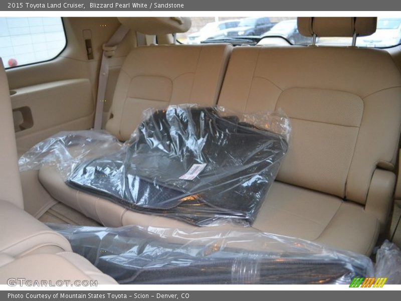 Blizzard Pearl White / Sandstone 2015 Toyota Land Cruiser