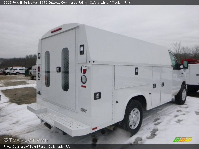 Oxford White / Medium Flint 2015 Ford E-Series Van E350 Cutaway Commercial Utility