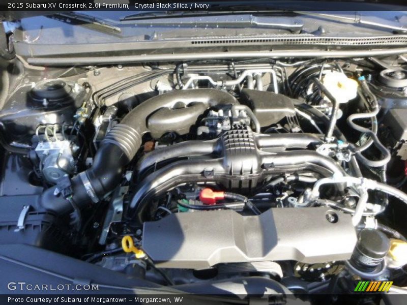 Crystal Black Silica / Ivory 2015 Subaru XV Crosstrek 2.0i Premium