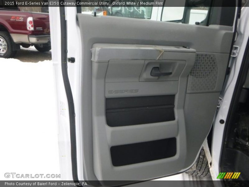 Oxford White / Medium Flint 2015 Ford E-Series Van E350 Cutaway Commercial Utility