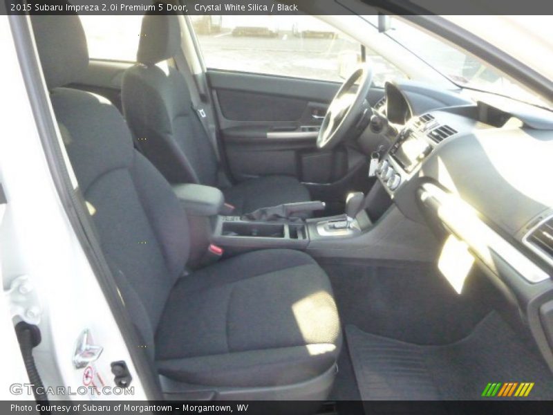 Crystal White Silica / Black 2015 Subaru Impreza 2.0i Premium 5 Door