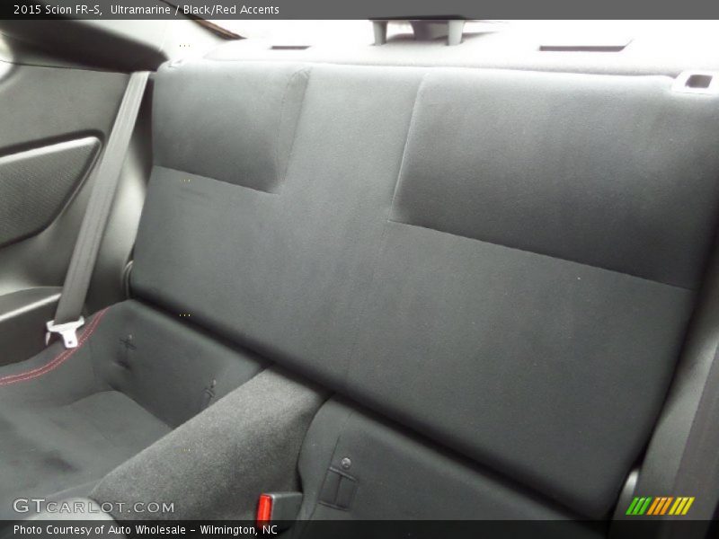 Rear Seat of 2015 FR-S 