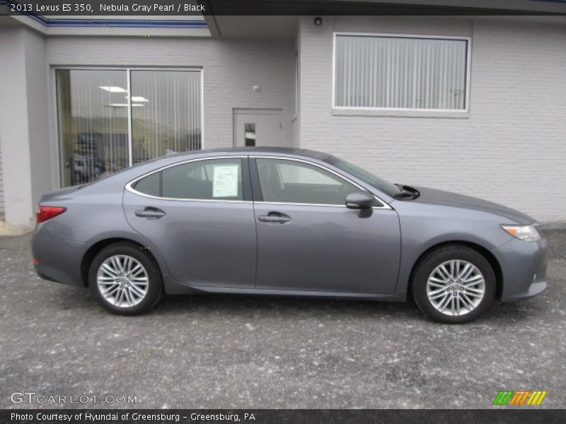 Nebula Gray Pearl / Black 2013 Lexus ES 350