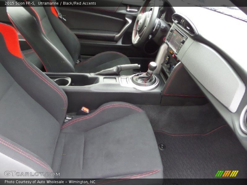  2015 FR-S  Black/Red Accents Interior